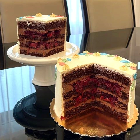 Cherry Chocolate Cake